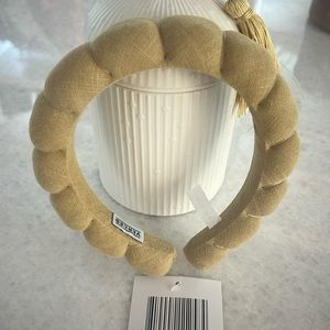 VIRAL Versed Skincare Linen Bubble Headband